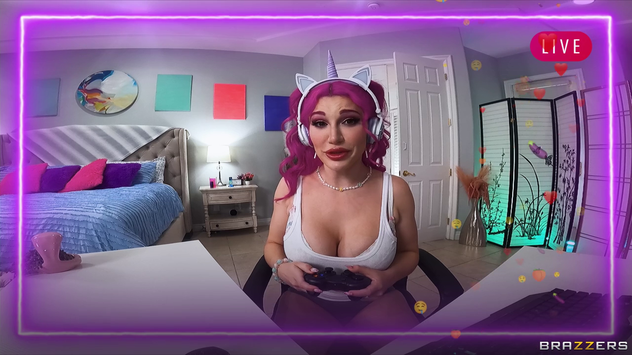 Sexy Streamer Loves Unicorns And Dicks, Not In That Order – Lily Lou, Mick Blue, Scott Nails